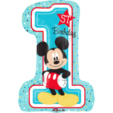SUPERSHAPE MICKEY 1ST BIRTHDAY